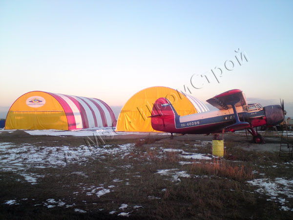 Ангар арочный Байконур 15х18х7,5м г. Красноярск